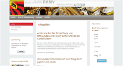 Desktop Screenshot of bkmv.ch